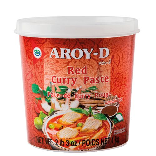 Aroyd Rode curry pasta is heel populier in de Aziatische keuken! Seing Thai