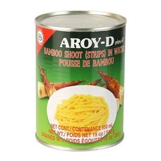 Aroy-D Bamboescheuten fijn gesneden 540g Aroy-D Bamboescheuten fijn gesneden 540g