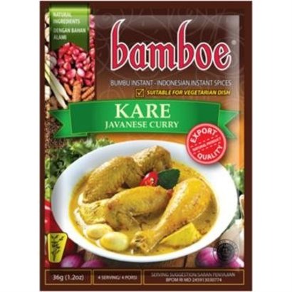 Bamboe Bumbu kare pasta