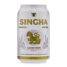 Singha 5% Thaise singha bier blik 330ml