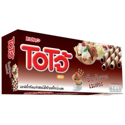 Euro Ojo chocolade wafel 80g