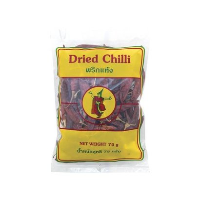 Thai dancer Gedroogde chillipepers LARGE 75g