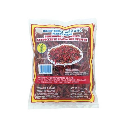 Thai dancer Gedroogde chillipepers 100g