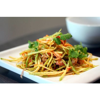 Recepten Zure mango salade