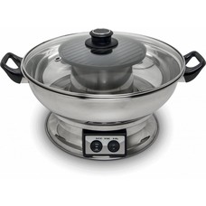 Remo Fonduepan 3,8L met grill