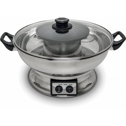 Fonduepan 3,8L met grill