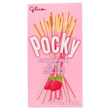 Glico Pocky snack aardbeiensmaak 47g