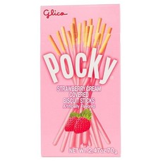 Glico Pocky snack aardbeiensmaak 47g