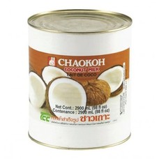 Chaokoh Kokosmelk 18% vet 2900ml