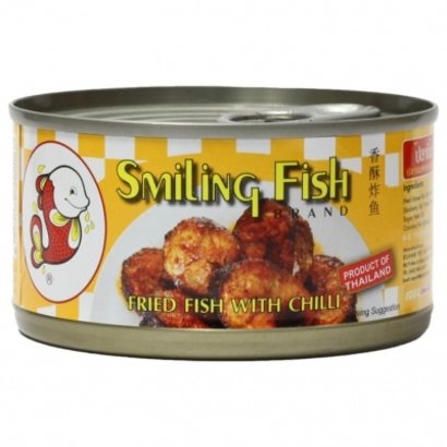 Smiling Fish Gebakken vis met chilli 90g