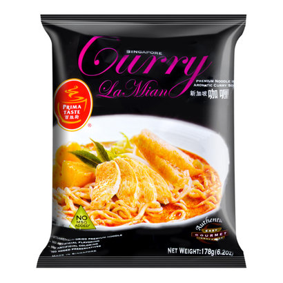 Prima taste Curry La Mian Instant noodle 178g