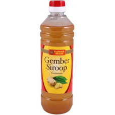 Flower brand Gembersiroop 500ml