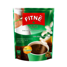 Fitné Instant koffie met witte bonen  & L-lysine 150g