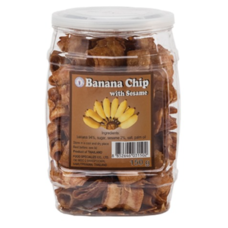 Thai dancer Snack Bananenchips met sesam 150g