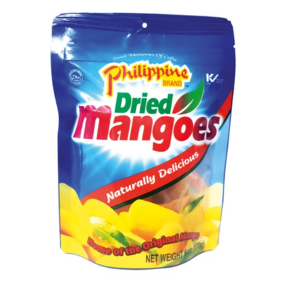 Philippine Brand Gedroogde mangoreepjes snack 170g