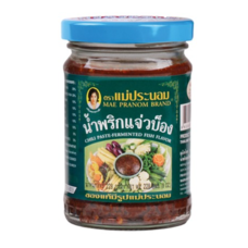 Mae Pranom Namprik Chilli pasta met vis (namprik cheawbong) 228g