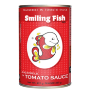 Smiling Fish Gebakken makereel in tomatensaus 425g