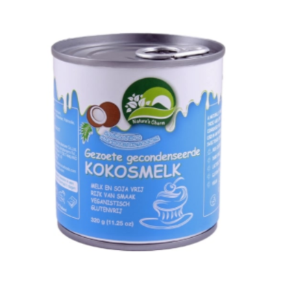 Nature's Charm Gezoete gecondenseerd kokosmelk 320g