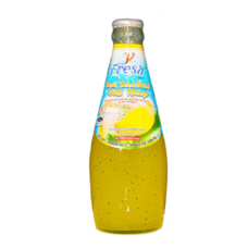 V-Fresh Mangosap met basilicum zaadjes 290ml