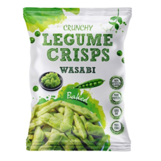 WANT WANT Peulvruchtensnack met wasabismaak 85g