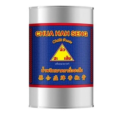Chua Hah Seng Geroosterde chilli pasta in olie  800g