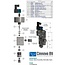 Adaptor, 9/16" Male x 1/4" Female, 60K