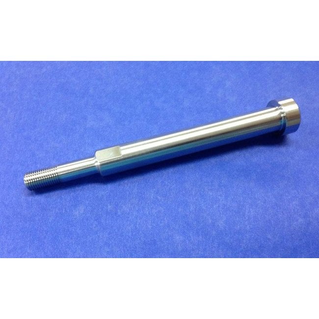 KMT Style Nozzle Tube, RS 9/16" x 5.650", 3/8" NN, With Flats