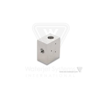 Valve Body, Pneumatic Valve, Square, UHP