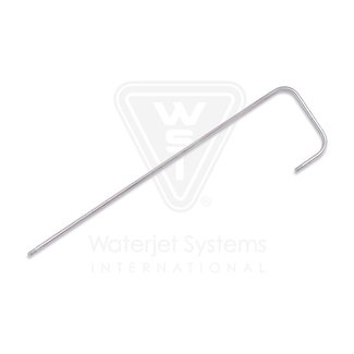 Bent Nipple, 3/8" x 3.250" x 4.500" x 49.250", Hook