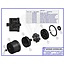 Normally Closed Pneumatic Valve AssemblyActuator Assembly, Pneumatic Valve, Normally Closed
