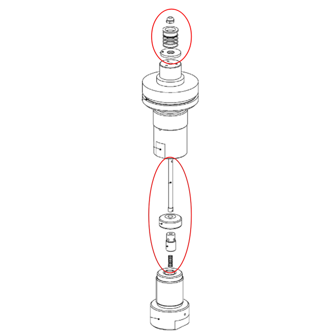 CMS Style Repair kit complete.Check Valve: DT954-00RIC