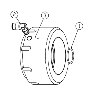 O-Ring for Low pressure CMS intensifier.