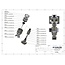 Valve body, BFT Style. (Dump valve)WJ055013/591