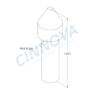 Avure HPP Style Tubing plug UHP 1/4"
