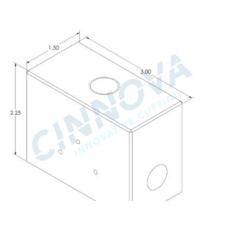 Avure HPP Style Conector en T 3/8" UHP