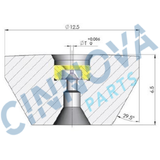 Intermac Style Orifice, Type 32, 0,33 mm / .13'