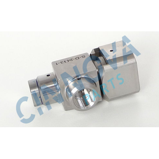 Intermac Style Draaikoppeling 90 graden, 1/4" F x F