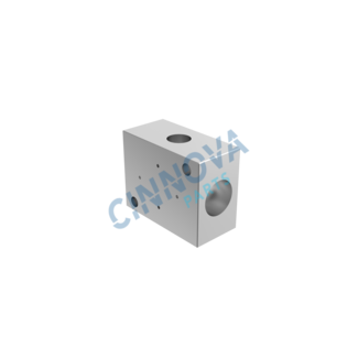 Avure HPP Style Valve body for bleed-down system rated to 87,000 psi