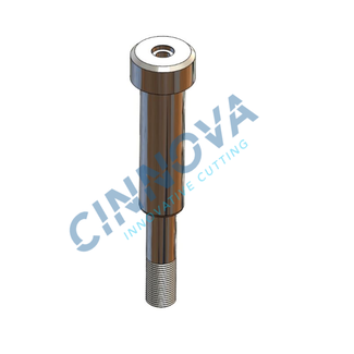 Nozzle Tube, RS 9/16" x 3.650" , 3/8" NN, Met Filter Slot.