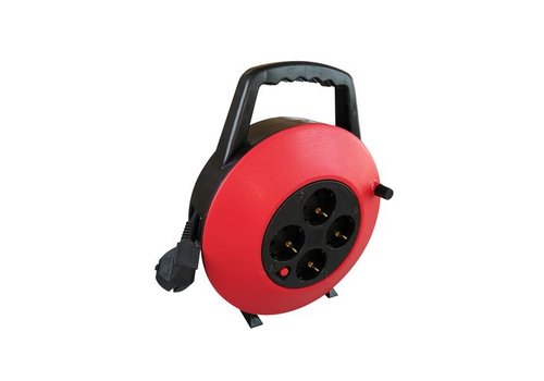  VB Extend Kabelhaspel | Met 4 Stopcontacten | 20 Meter 