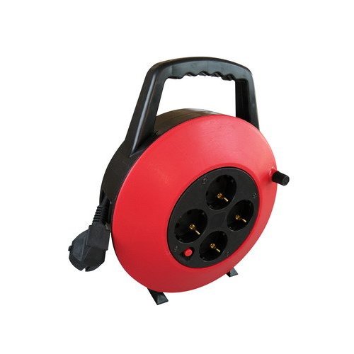  VB Extend Kabelhaspel | Met 4 Stopcontacten | 20 Meter 