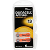 Duracell DA13 Hearing Aid Zinc-Air blister 6