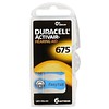 Duracell DA675 Hearing Aid Zinc-Air blister 6