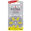 Rayovac 10 Extra Advanced Hearing Aid Zinc-Air blister 6