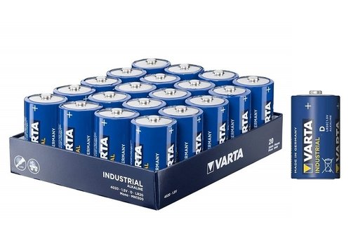  Varta Industrial 4020 D Industrial Alkaline 