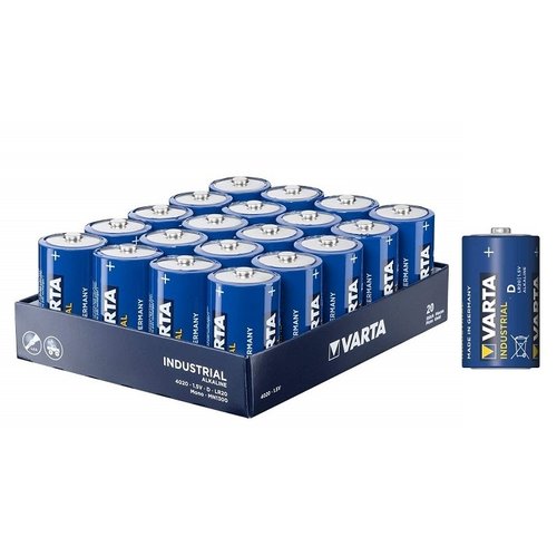  Varta Industrial 4020 D Industrial Alkaline 