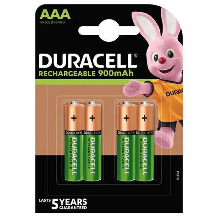 AAA 900mAh NimH Rechargeable blister 4-1