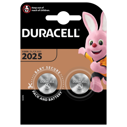  Duracell CR2025 3V Lithium blister 2 