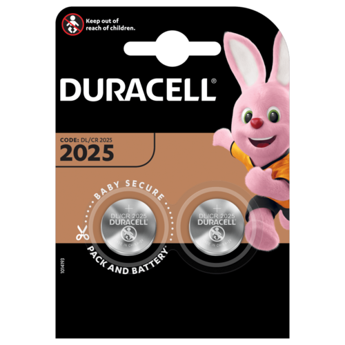  Duracell Lithium CR2025 3V blister 2 