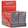 LED Design tafellamp + voet verlichting